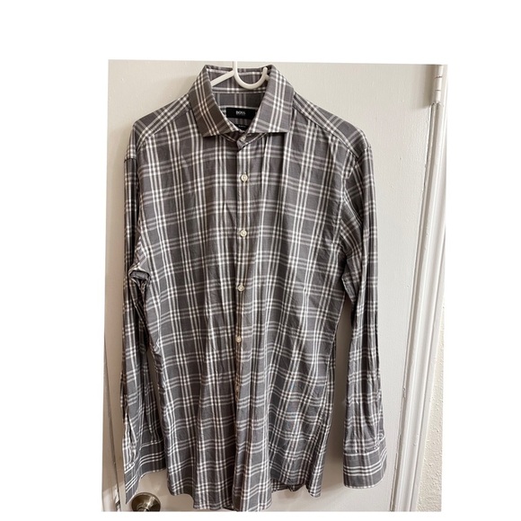 Hugo boss slim fit shirt for men  15 1/2 - 32/33 SZ M - Picture 1 of 5